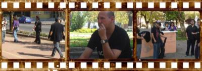 take one...silence...audio on...video tape recorder...action