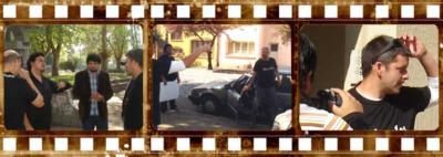 take one...silence...audio on...video tape recorder...action